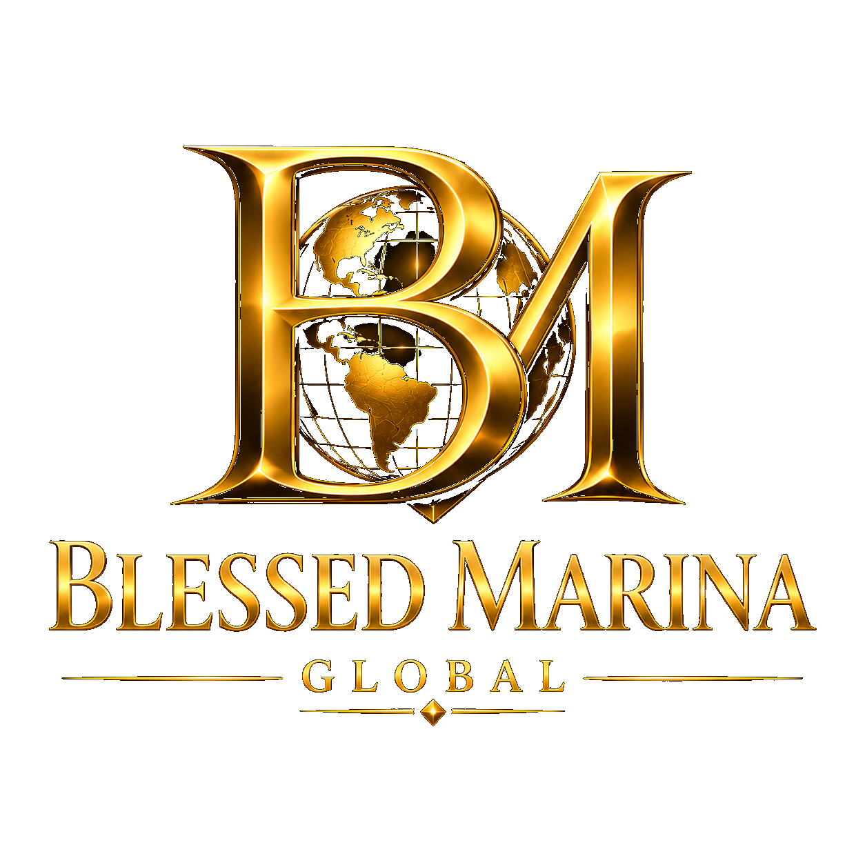 Blessed Marina Global Logo